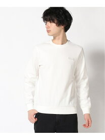 【SALE／30%OFF】(M)Small Logo Sweatshirt GUESS ゲス トップス スウェット・トレーナー ブラック ホワイト パープル【RBA_E】【送料無料】[Rakuten Fashion]