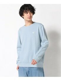 【SALE／30%OFF】(M)Mini Triangle Logo Sweatshirt GUESS ゲス トップス スウェット・トレーナー ブラック ホワイト ブルー【RBA_E】【送料無料】[Rakuten Fashion]