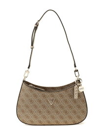 GUESS ハンドバッグ (W)NOELLE Quattro G Shoulder Bag GUESS ゲス バッグ ショルダーバッグ グレー ベージュ【送料無料】[Rakuten Fashion]