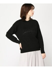 【SALE／50%OFF】(W)Logo Odette Sweater GUESS ゲス トップス ニット ホワイト ブラック【RBA_E】【送料無料】[Rakuten Fashion]