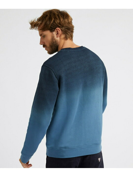 楽天市場】【SALE／60%OFF】GUESS スウェット (M)Brun Ombre Logo 