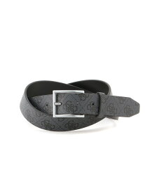 GUESS ベルト ベルト (M)Classic Adjustable & Rev Belt GUESS ゲス ファッション雑貨 ベルト ブラック ベージュ【送料無料】[Rakuten Fashion]