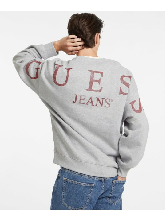 楽天市場】【SALE／50%OFF】GUESS JEANS トップス ロゴ スウェット(M 