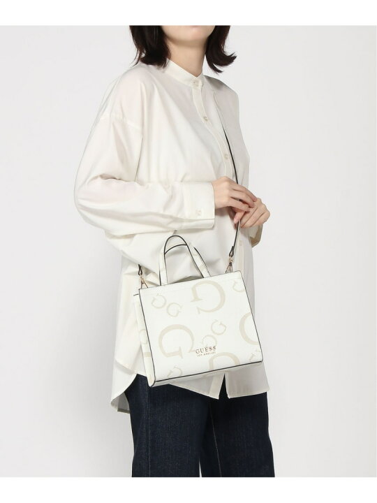 楽天市場】【SALE／50%OFF】GUESS トートバッグ (W)LINDEY Mini Tote 