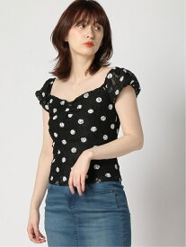 【SALE／70%OFF】(W)Shary Lace Top GUESS ゲス トップス カットソー・Tシャツ ブラック ホワイト【RBA_E】[Rakuten Fashion]