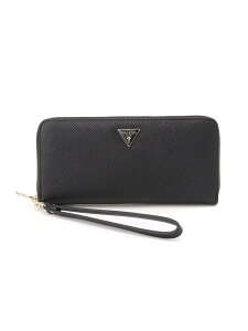 GUESS/(W)GILDA Large Zip Around ���z �����z GUESS �Q�X ���z�E�|�[�`�E�P�[�X ���z �u���b�N �C�G���[ �s���N�y���������z[Rakuten Fashion]