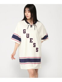 (W)GUESS Originals Hockey Dress GUESS ゲス ワンピース・ドレス ワンピース ホワイト【送料無料】[Rakuten Fashion]