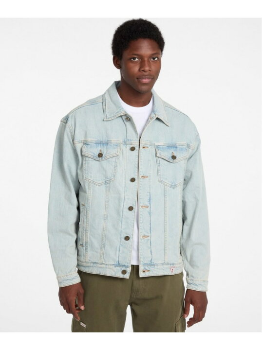 楽天市場】【SALE／50%OFF】GUESS JEANS デニムジャケット(M)Oversize 