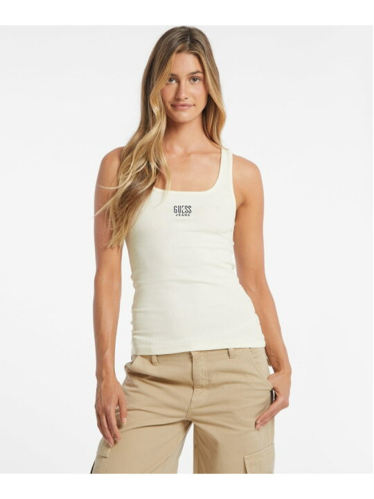 楽天市場】【SALE／50%OFF】GUESS JEANS タンクトップ(W)Tank Top Slim 