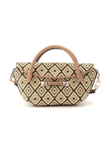 GUESS/(W)SOPHIA Mini Satchel GUESS �Q�X �o�b�O �V�����_�[�o�b�O �C�G���[ �u���b�N�y���������z[Rakuten Fashion]