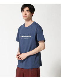 (M)MEN'S S/Slv Tee Shirt GUESS ゲス トップス カットソー・Tシャツ ネイビー ブラック ホワイト イエロー【送料無料】[Rakuten Fashion]