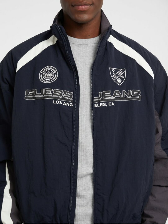 楽天市場】【SALE／50%OFF】GUESS JEANS ナイロンジャケット (M 