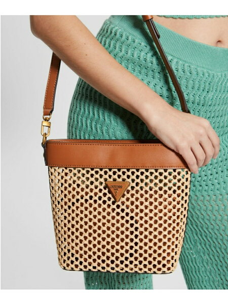 【SALE／60%OFF】GUESS ショルダーバッグ (W)VIKKY Bucket GUESS ゲス バッグ ショルダーバッグ ブラウン【RBA_E】【送料無料】[Rakuten Fashion]