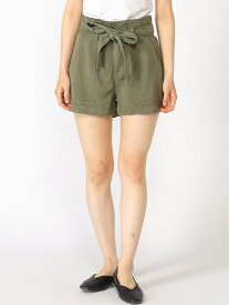 【SALE／60%OFF】(W)Janna Paperbag Shorts GUESS ゲス パンツ その他のパンツ カーキ ベージュ【RBA_E】[Rakuten Fashion]