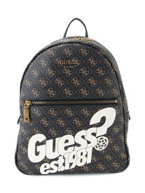 【SALE／50%OFF】GUESS リュックサック (W)VIKKY Backpack GUESS ゲス バッグ リュック・バックパック ブラウン【RBA_E】【送料無料】[Rakuten Fashion]