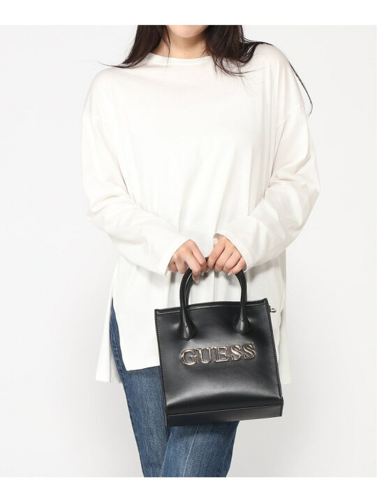 楽天市場】GUESS ハンドバッグ トートバッグ (W)BEACON Falls Small 