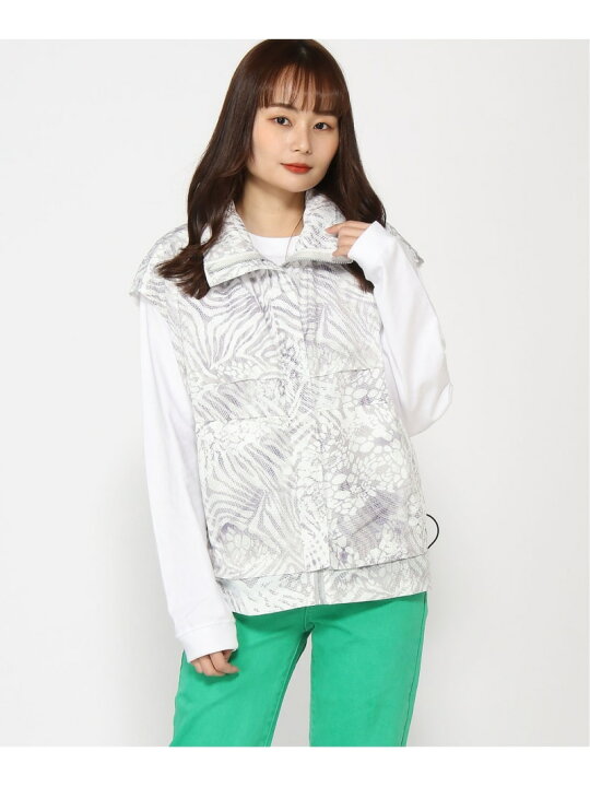 楽天市場】【SALE／56%OFF】GUESS ベスト (W)Full Zip Hooded Vest 