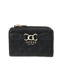 GUESS 財布/小物 カードケース (W)ARLENA Logo Card Case GUESS ゲス 財布・ポーチ・ケース 名刺入れ・カードケース ブラック ベージュ【送料無料】[Rakuten Fashion]