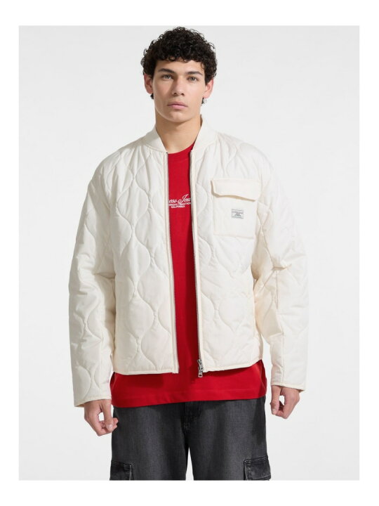 楽天市場】【SALE／50%OFF】GUESS JEANS ジャケット (M)Quilted Puffer 