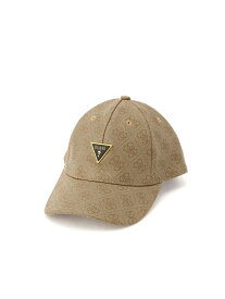 (M)VEZZOLA Baseball Cap GUESS ゲス 帽子 キャップ グレー ベージュ【送料無料】[Rakuten Fashion]