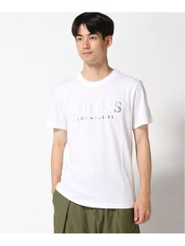 【SALE／30%OFF】(M)Logo Tee GUESS ゲス トップス カットソー・Tシャツ ネイビー ピンク ブラック ホワイト【RBA_E】[Rakuten Fashion]