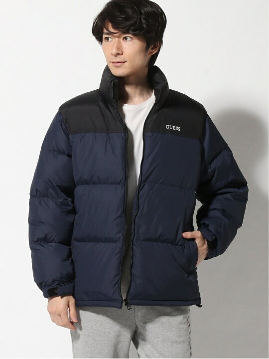 楽天市場】【SALE／60%OFF】(M)2TONE DOWN JACKET GUESS ゲス 