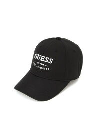 GUESS 帽子 ベースボールキャップ (U)Logo Baseball Cap GUESS ゲス 帽子 キャップ ブラック ベージュ【送料無料】[Rakuten Fashion]