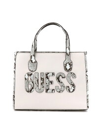 GUESS トートバッグ (W)SILVANA 2 Compartment Tote GUESS ゲス バッグ トートバッグ ホワイト【送料無料】[Rakuten Fashion]