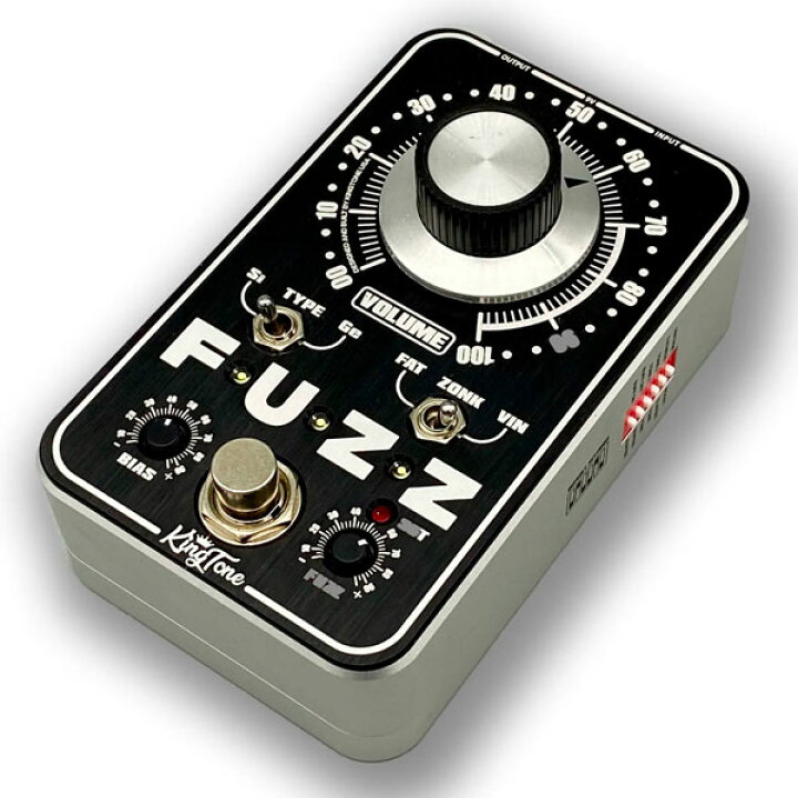 楽天市場】King Tone Guitar miniFUZZ V2 (Black Panel) : STARROW  