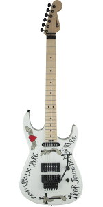 Charvel USAiV[xjWarren DeMartini Signature Frenchie Snow White with Frenchie Graphic