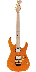 Charvel(シャーベル)Pro-Mod DK24 HH FR M Mahogany with Quilt Maple Dark Amber