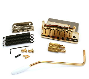 Fender�i�t�F���_�[�j�����p�[�c American Standard Stratocaster Tremolo Bridge Assembly Gold 099-2050-200