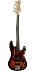 Fender USAitF_[jTony Franklin Fretless Precision Bass 3-Tone Sunburst