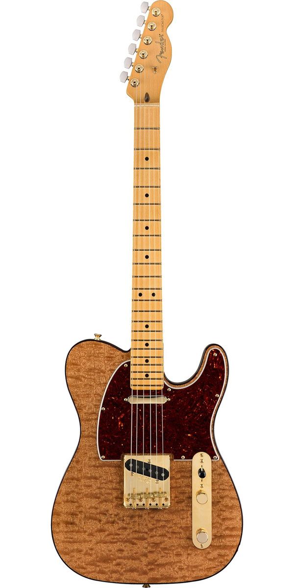 Fender USA フェンダー 返品交換不可 2019 Limited Edition 市販 Rarities Top Mahogany Natural Telecaster Red