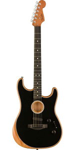 Fender USAitF_[jAmerican Acoustasonic Stratocaster Black