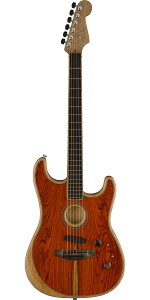 Fender USA�i�t�F���_�[�jAmerican Acoustasonic Stratocaster Cocobolo