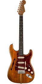 Fender Custom Shop 2020 Artisan Series Koa Thinline Stratocaster Aged Natural