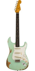 Fender Custom Shop 2021 Time Machine Series 1959 Stratocaster Heavy Relic Faded Aged Surf Green