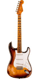 Fender Custom Shop 2024 Limited Edition 70th Anniversary 1954 Stratocaster Super Heavy Relic Wide-Fade 2-Color Sunburst