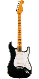 Fender Custom Shop 2024 Limited Edition Fat 1954 Stratocaster Relic with Closet Classic Hardware Aged Black