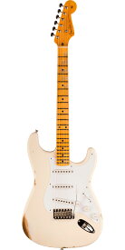 Fender Custom Shop 2024 Limited Edition Fat 1954 Stratocaster Relic with Closet Classic Hardware Aged Arctic White