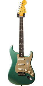Fender Custom Shop 2023 Limited Edition Roasted "Big Head" Stratocaster Relic Faded Aged Sherwood Green Metallic