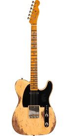 Fender Custom Shop 2024 Time Machine 1954 Telecaster Super Heavy Relic Super Faded Aged Nocaster Blonde