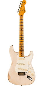 Fender Custom Shop 2024 Time Machine 1957 Stratocaster Heavy Relic Aged White Blonde