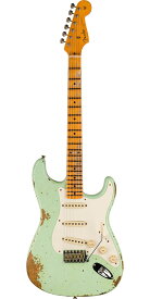 Fender Custom Shop 2024 Time Machine 1957 Stratocaster Heavy Relic Aged Surf Green