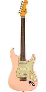 Fender Custom Shop 2024 Time Machine 1959 Stratocaster Journeyman Relic Super Faded Aged Shell Pink