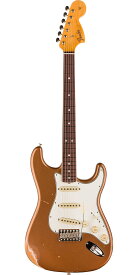 Fender Custom Shop 2024 Time Machine 1967 Stratocaster Relic with Closet Classic Hardware Aged Firemist Gold