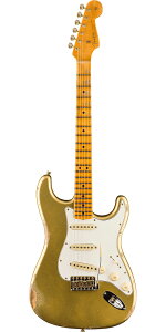 Fender Custom Shop 2024 Limited Edition Fat '64 Stratocaster Relic Aged Aztec Gold Over Gold Sparkle