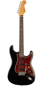 Fender Custom Shop 2025 Limited Edition Roasted Stratocaster Journeyman Relic with Closet Classic Hardware Black