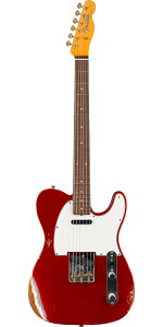 Fender Custom Shop 2025 Time Machine 1961 Telecaster Heavy Relic Faded Aged Candy Apple Red